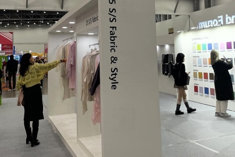 韩国首尔纺织服装及面料展览会展会现场图片
