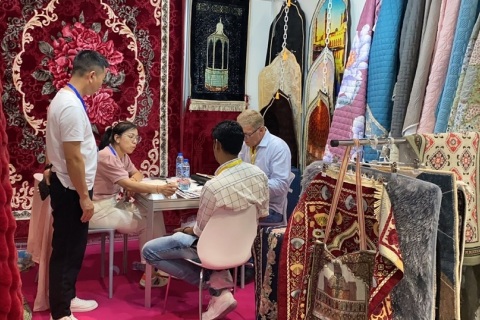 阿联酋迪拜国际纺织服装面料、家纺展展会现场图片