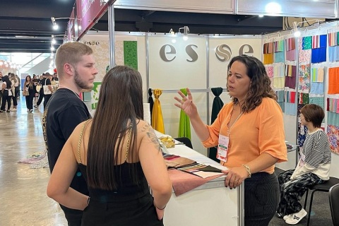 巴西圣保罗纺织面料及服装展览会展会现场图片