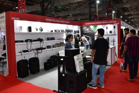 越南国际纺织展展会现场图片