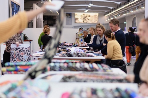 德国慕尼黑纺织面料展展会现场图片