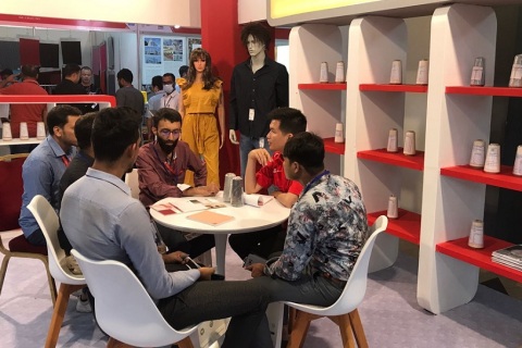 孟加拉达卡面料纱线展览会展会现场图片