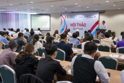 越南胡志明纺织面料服装展览会展会现场图片