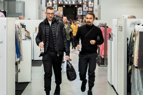 德国慕尼黑纺织面料展展会现场图片