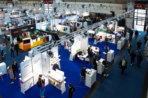 德国慕尼黑功能性面料展览会展会现场图片