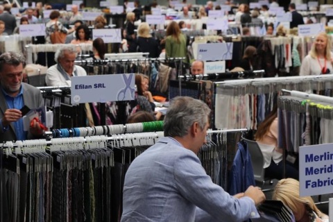 英国伦敦纺织面料展览会展会现场图片