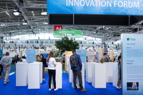 德国慕尼黑功能性面料展览会展会现场图片