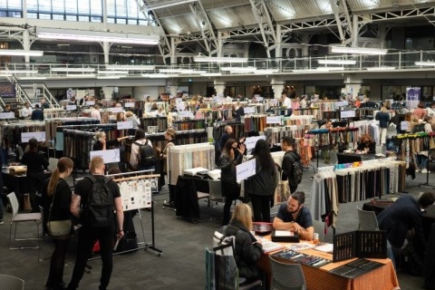 英国伦敦纺织面料展览会展会现场图片