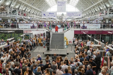英国伦敦纺织面料展览会展会现场图片