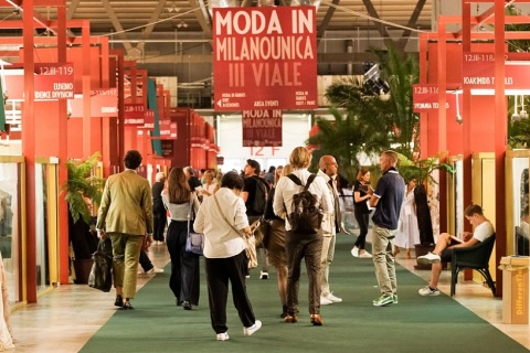 意大利米兰纺织面料展览会展会现场图片