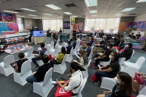 泰国曼谷纺织服装展览会展会现场图片