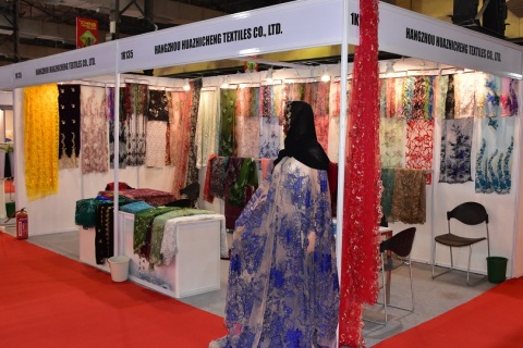 越南国际纺织展展会现场图片