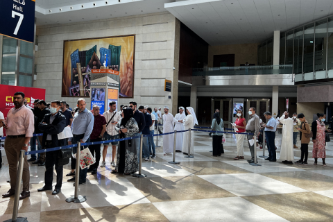 阿联酋迪拜国际纺织服装面料、家纺展展会现场图片