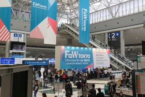 日本东京纺织面料展览会展会现场图片