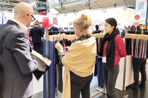 德国慕尼黑功能性面料展览会展会现场图片