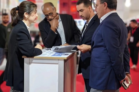 摩洛哥纺织及纱线展览会展会现场图片