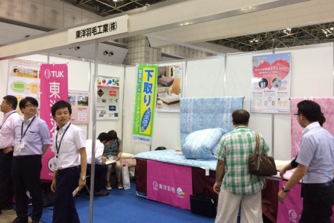 日本东京纺织面料展览会展会现场图片