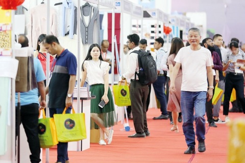 孟加拉达卡纺织面料展览会展会现场图片