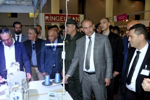 阿尔及利亚纺织面料、服装、纺织机械展览会展会现场图片