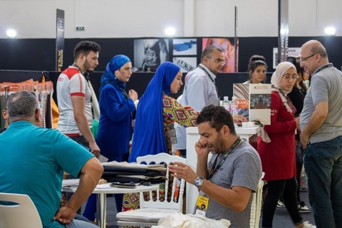 突尼斯纺织工业、纺织机械展览会展会现场图片