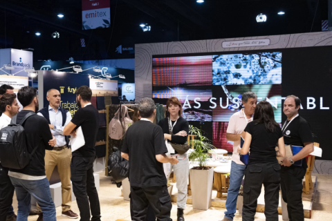 阿根廷纺织服装面料、纺织工业展展会现场图片