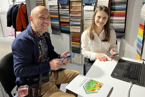 波兰国际纺织展展会现场图片