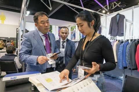 澳洲澳大利亚墨尔本纺织服装采购展展会现场图片