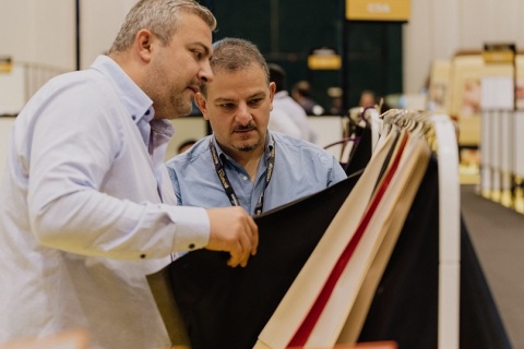 西班牙纺织服装面料展览会展会现场图片