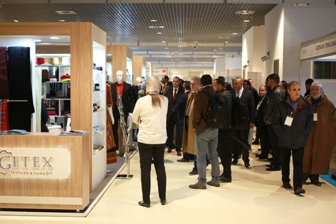 阿尔及利亚纺织面料、服装、纺织机械展览会展会现场图片