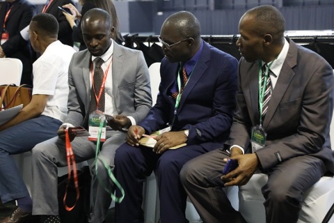 南非国际纺织展展会现场图片