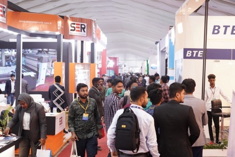 孟加拉达卡纺织服装展览会展会现场图片