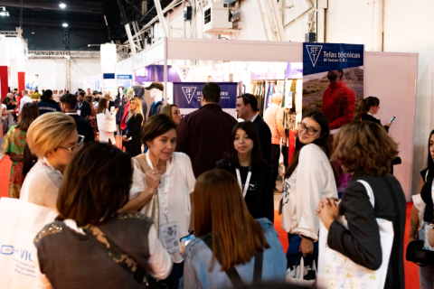 阿根廷纺织服装面料、纺织工业展展会现场图片