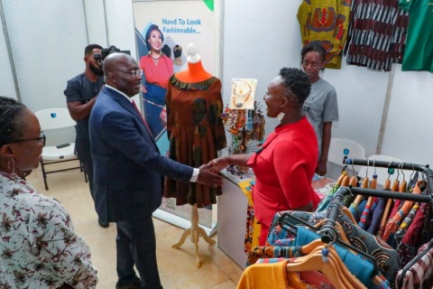 尼日利亚纺织服装展览会展会现场图片