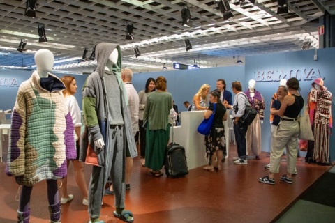 意大利佛罗伦萨纺织纱线展览会展会现场图片