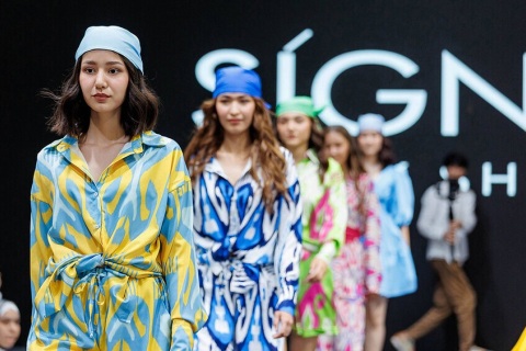 乌兹别克斯坦纺织服装展览会展会现场图片