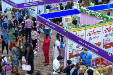 尼日利亚纺织服装展览会展会现场图片