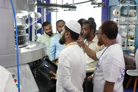 孟加拉达卡纺织服装展览会展会现场图片