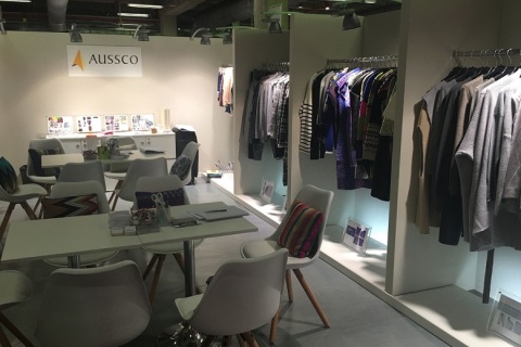 法国巴黎纱线针织品展览会展会现场图片