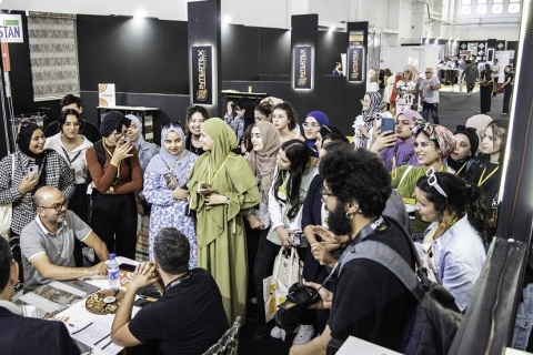 突尼斯纺织工业、纺织机械展览会展会现场图片