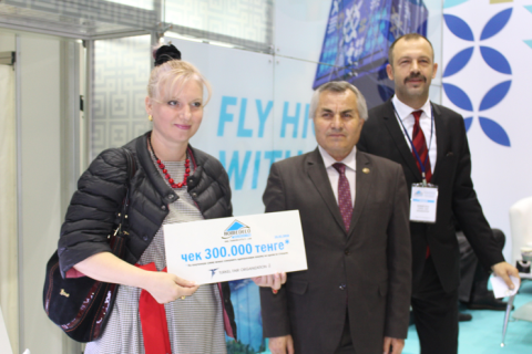 哈萨克斯坦家纺及纺织面料展览会展会现场图片