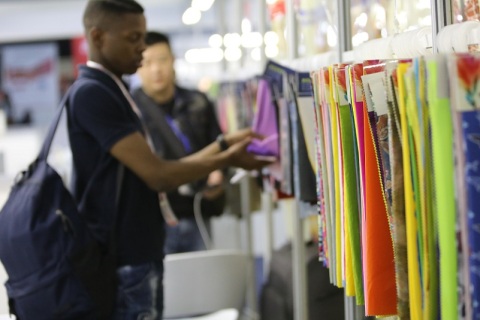 南非国际纺织展展会现场图片