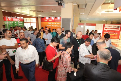 日本国际纺织展展会现场图片