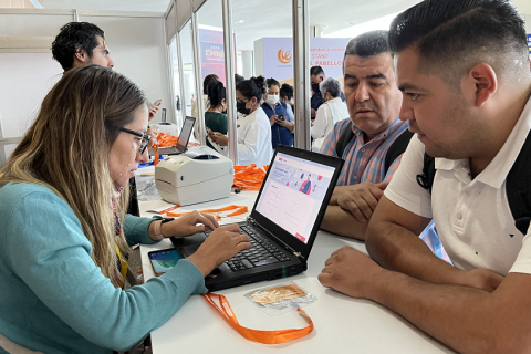 墨西哥国际纺织展展会现场图片