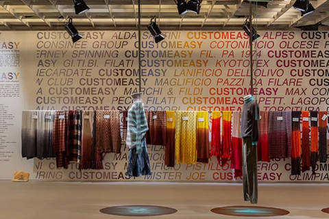 意大利佛罗伦萨纺织纱线展览会展会现场图片