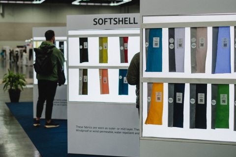 美国波特兰功能性面料展览会展会现场图片