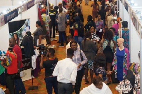 尼日利亚拉各斯纺织服装展览会展会现场图片