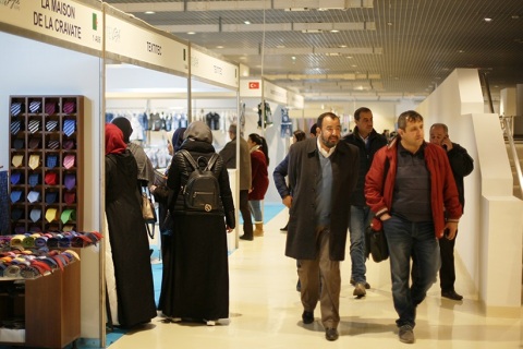 阿尔及利亚纺织面料、服装、纺织机械展览会展会现场图片