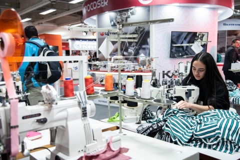 哥伦比亚缝制设备及纺织机械展览会展会现场图片