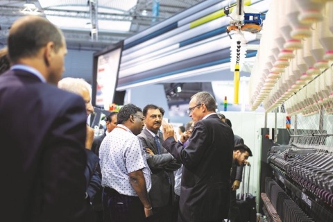 意大利米兰纺织机械展览会ITMA展会现场图片