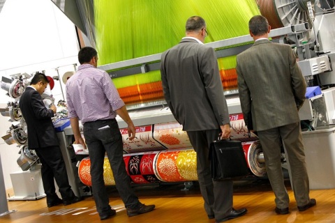 意大利米兰纺织机械展览会ITMA展会现场图片